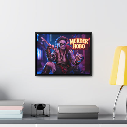 Neon Anarchy - Gallery Canvas Wraps, Horizontal Frame