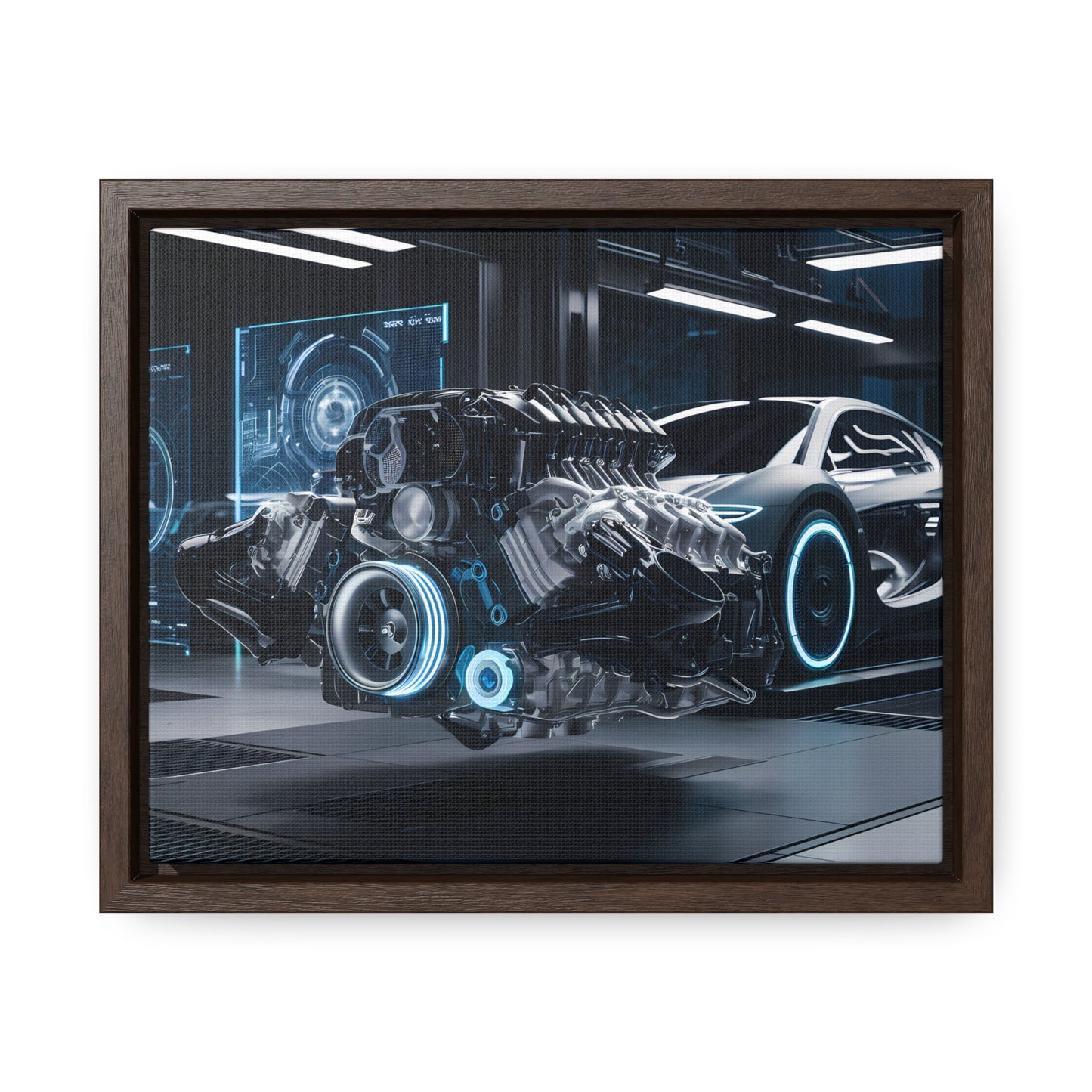 The Future of Automotive Engineering - Gallery Canvas Wraps, Horizontal Frame