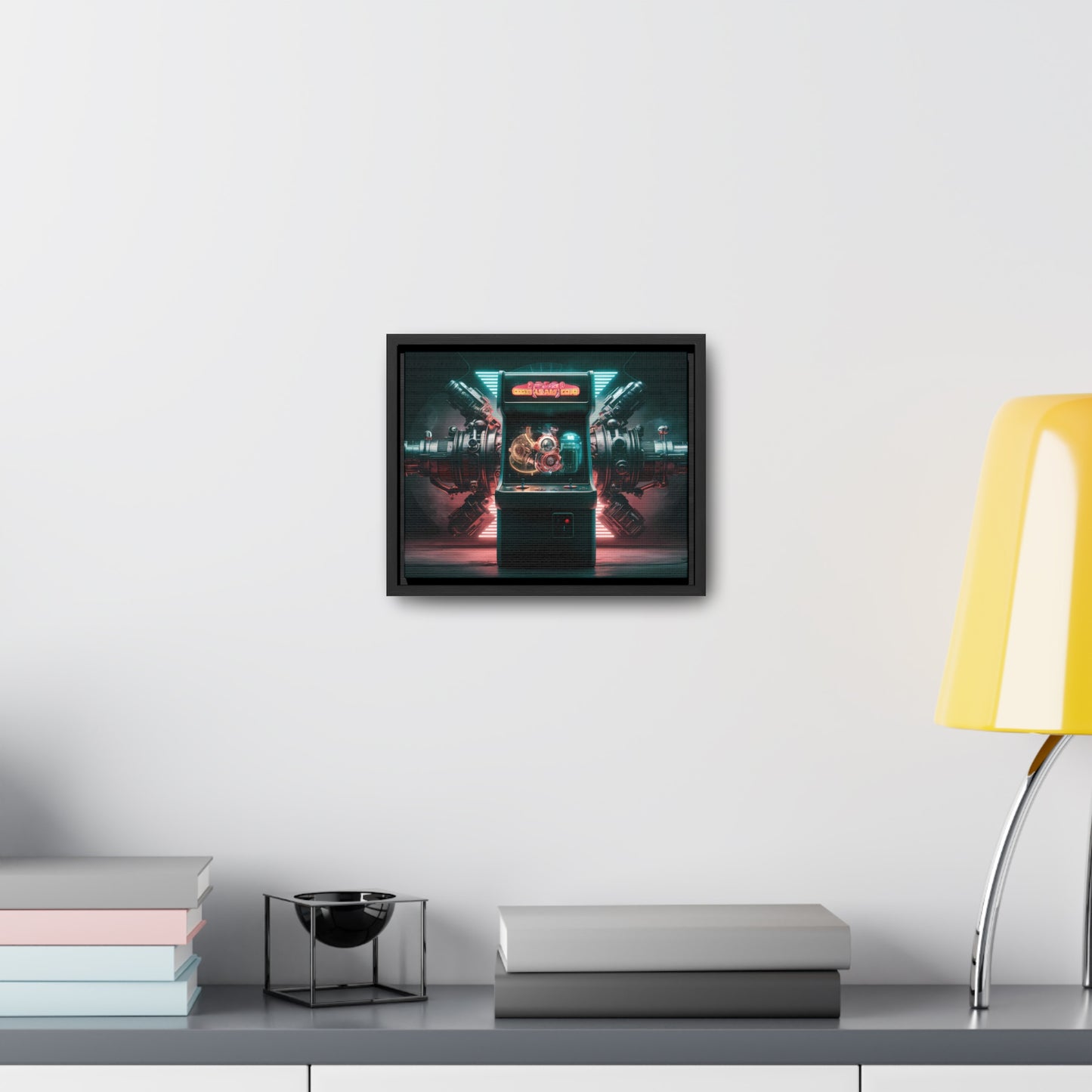 Quantum Arcade Revolution - Gallery Canvas Wraps, Horizontal Frame