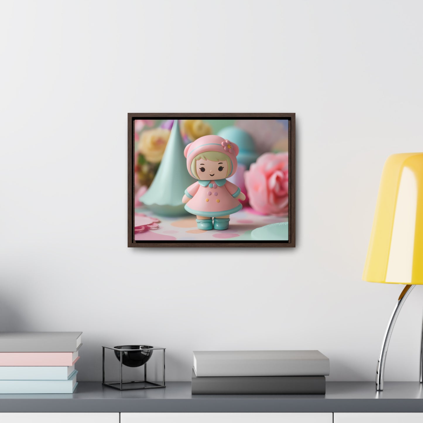 Sweet Pastel Dreamland - Gallery Canvas Wraps, Horizontal Frame