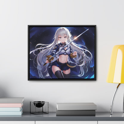 Blade of the Celestial Knight - Gallery Canvas Wraps, Horizontal Frame