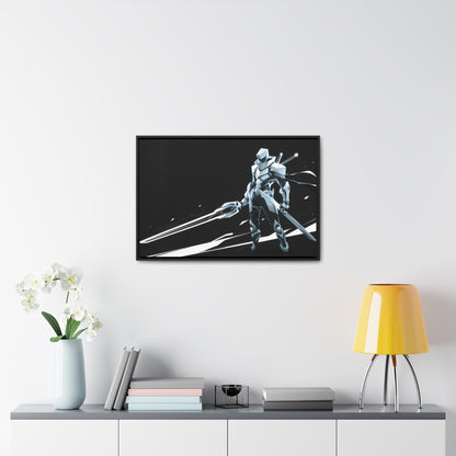 Blade of the Shadow Knight - Gallery Canvas Wraps, Horizontal Frame