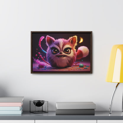 Cosmic Candy Critter - Gallery Canvas Wraps, Horizontal Frame