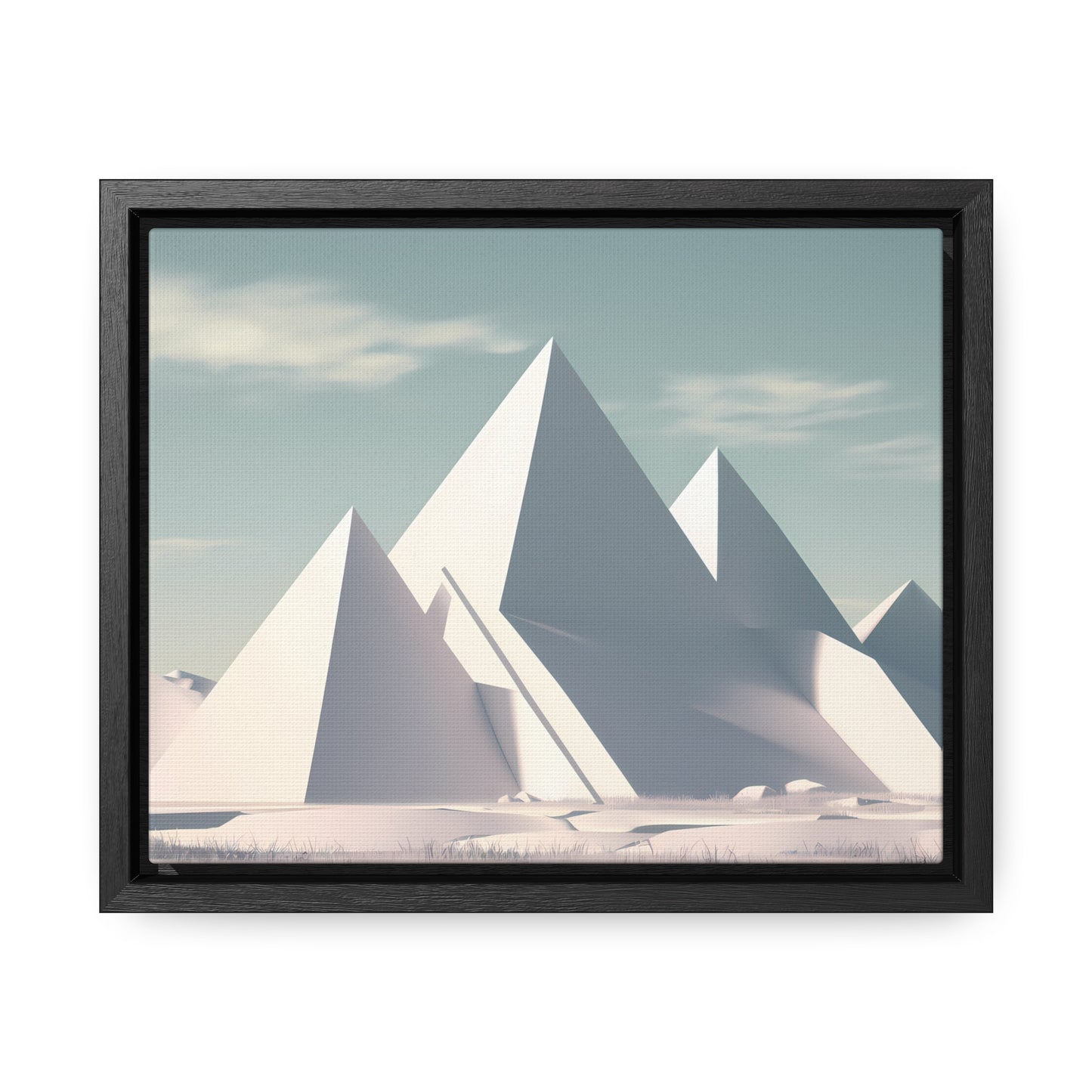 Monolith Peaks - Gallery Canvas Wraps, Horizontal Frame