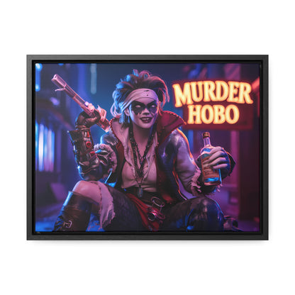 Neon Anarchy - Gallery Canvas Wraps, Horizontal Frame