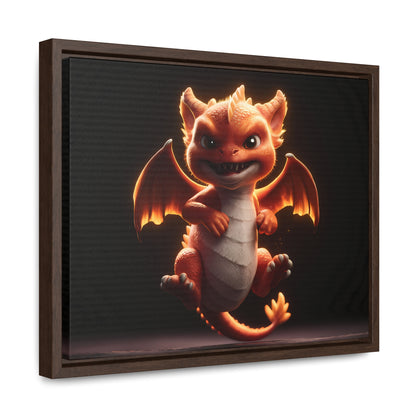 Fiery Mischief - Gallery Canvas Wraps, Horizontal Frame