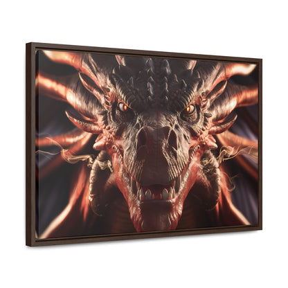 Wrath of the Inferno Dragon - Gallery Canvas Wraps, Horizontal Frame