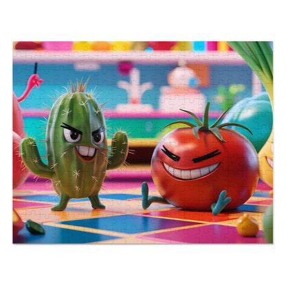 Battle of the Spicy Salsa Crew - Jigsaw Puzzle (30, 110, 252, 500,1000-Piece)