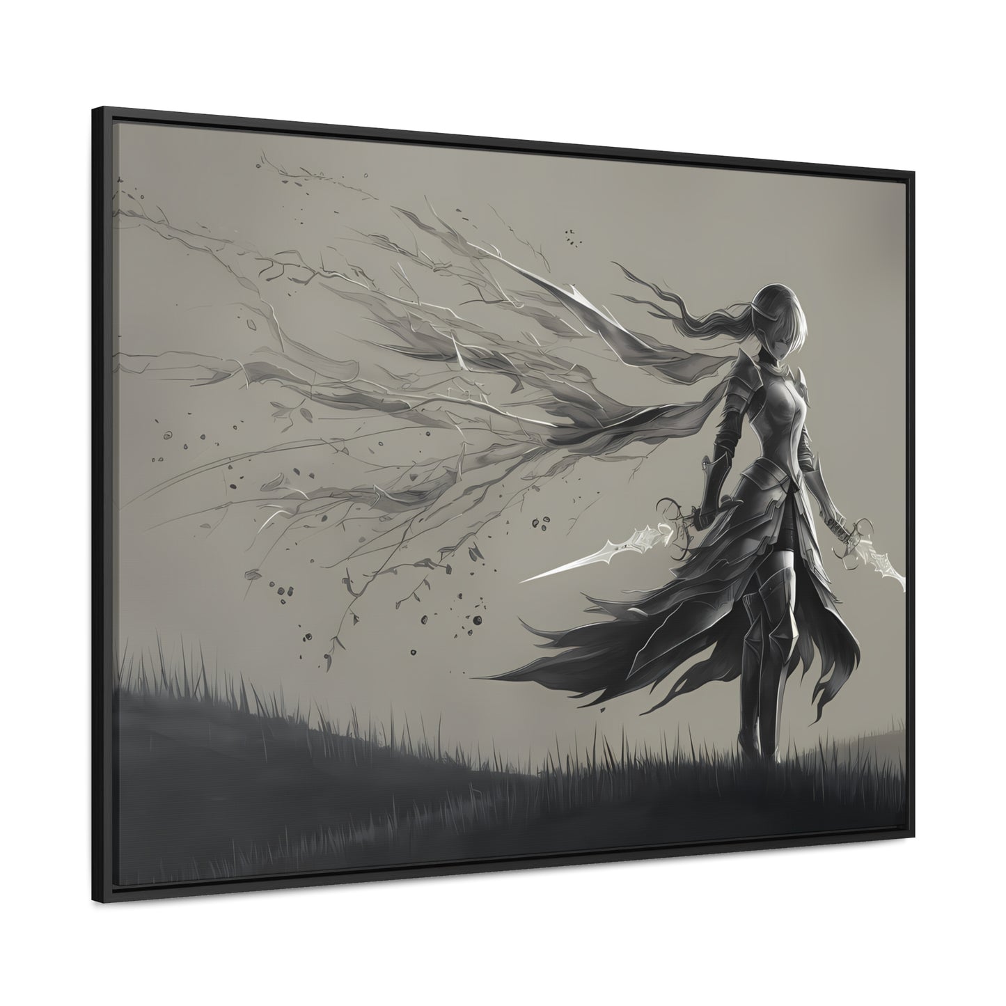 Blade of the Abyss - Gallery Canvas Wraps, Horizontal Frame