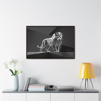 Majestic Steel Sentinel - Gallery Canvas Wraps, Horizontal Frame