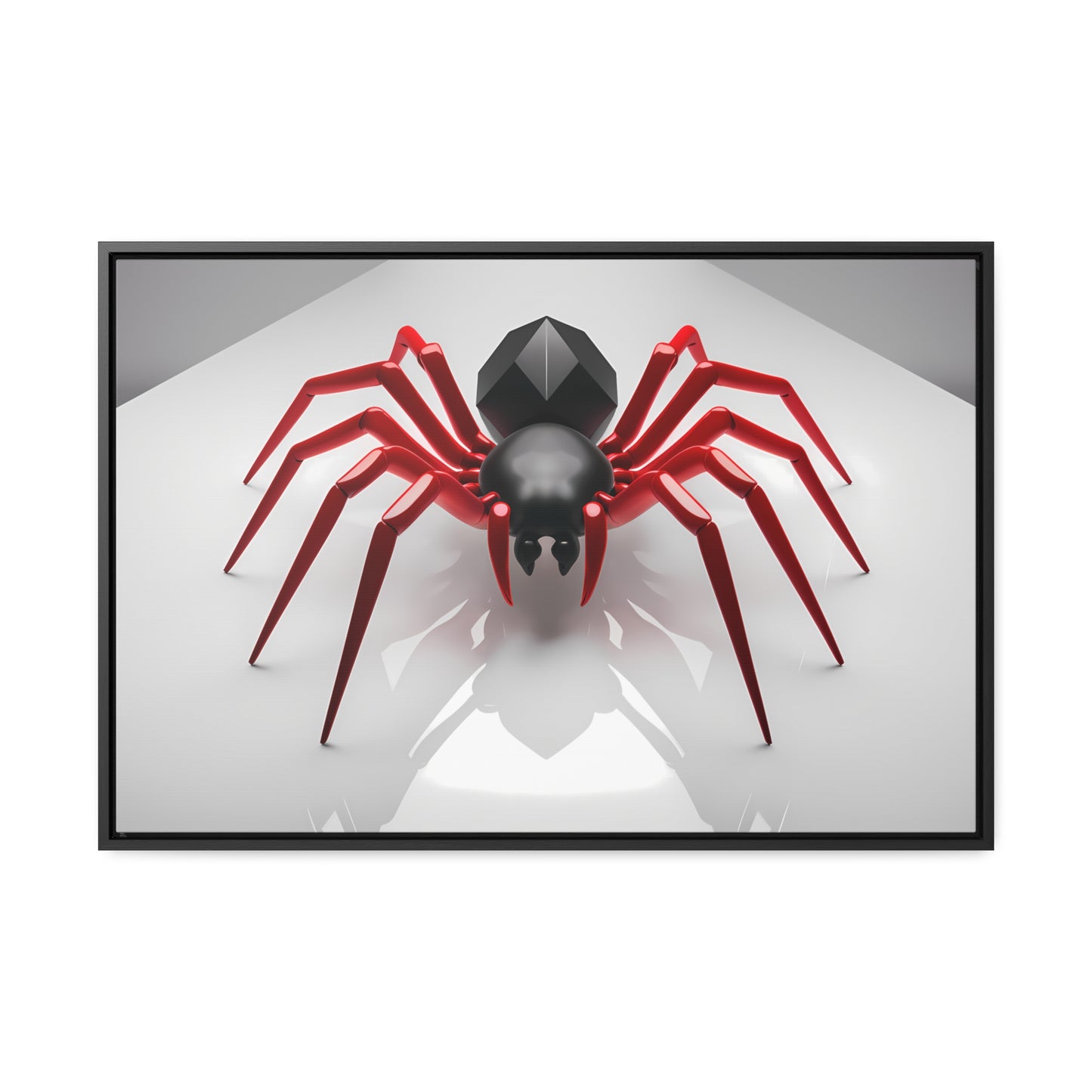 Crimson Arachnid - Gallery Canvas Wraps, Horizontal Frame