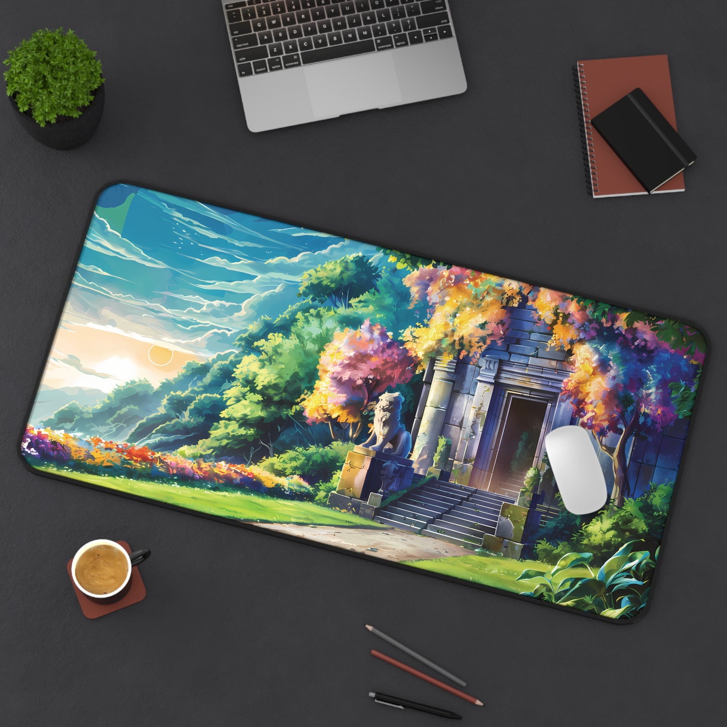 Anime Dungeon Entrance - Desk Mat