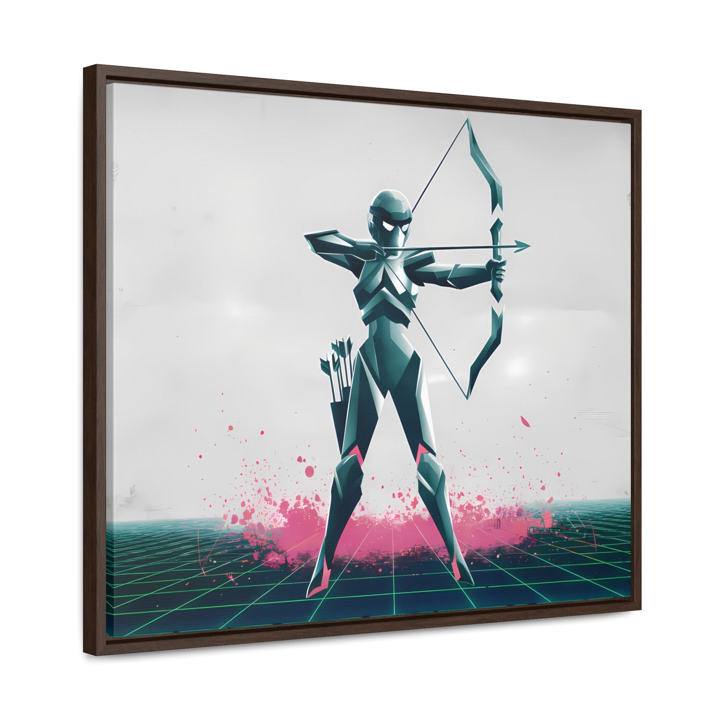 Digital Sentinel - Gallery Canvas Wraps, Horizontal Frame