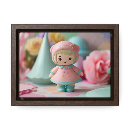 Sweet Pastel Dreamland - Gallery Canvas Wraps, Horizontal Frame