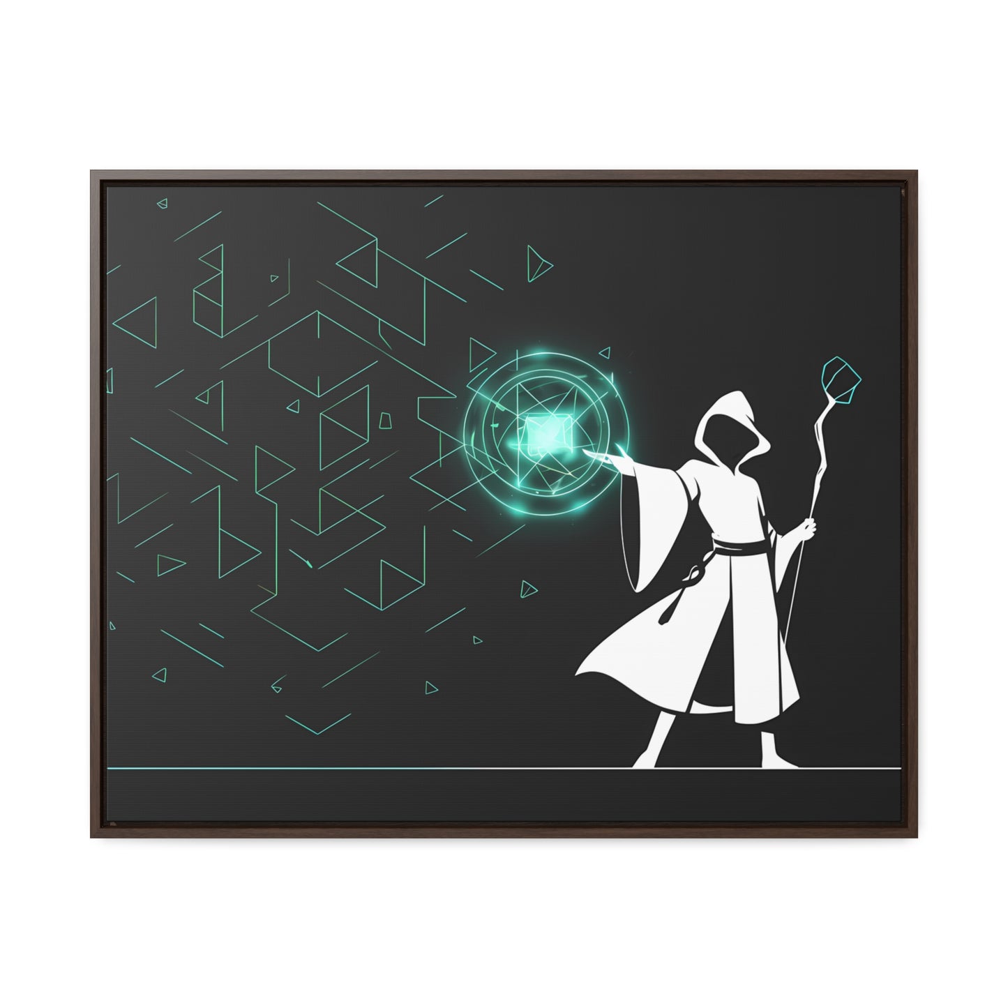 Arcane Geometry - Gallery Canvas Wraps, Horizontal Frame