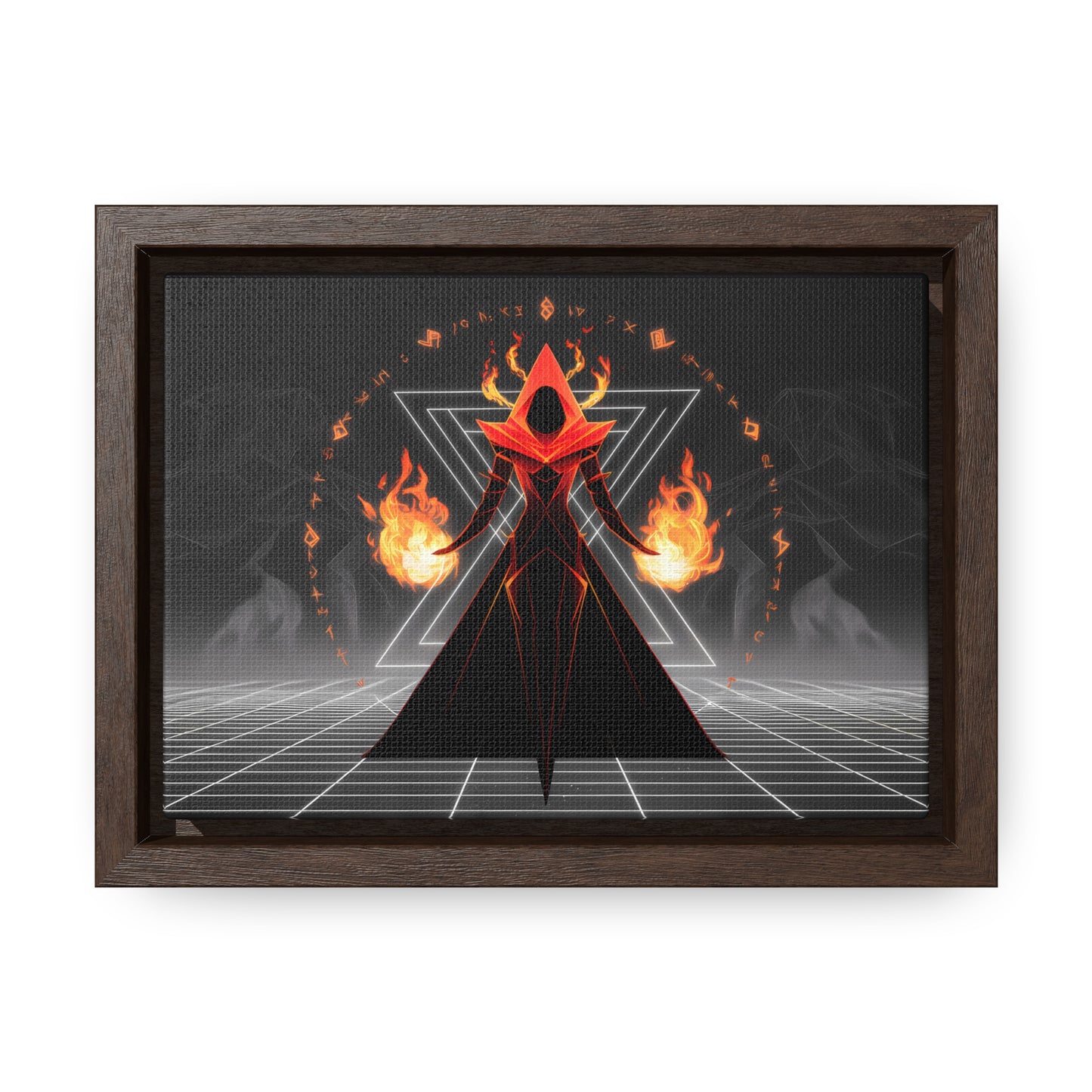 Eternal Pyromancer - Gallery Canvas Wraps, Horizontal Frame