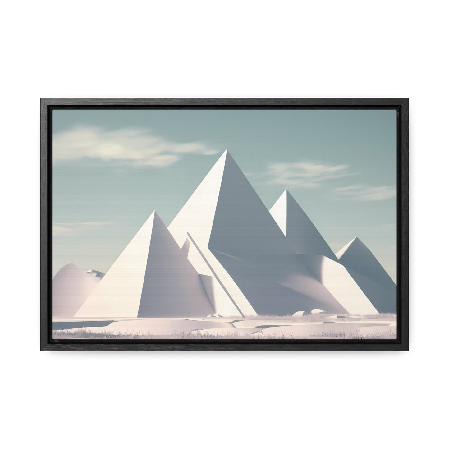 Monolith Peaks - Gallery Canvas Wraps, Horizontal Frame