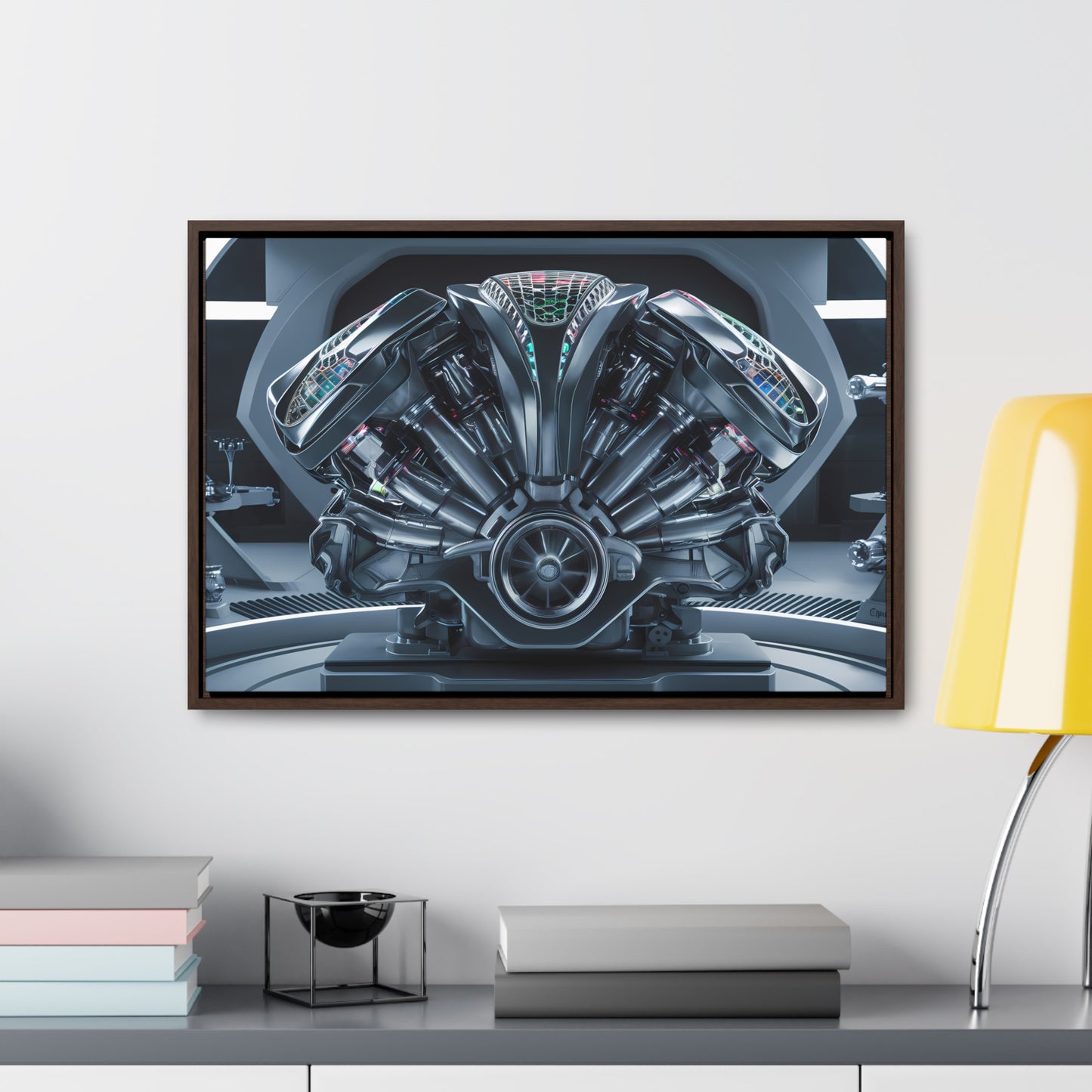 Engine of the Future - Gallery Canvas Wraps, Horizontal Frame