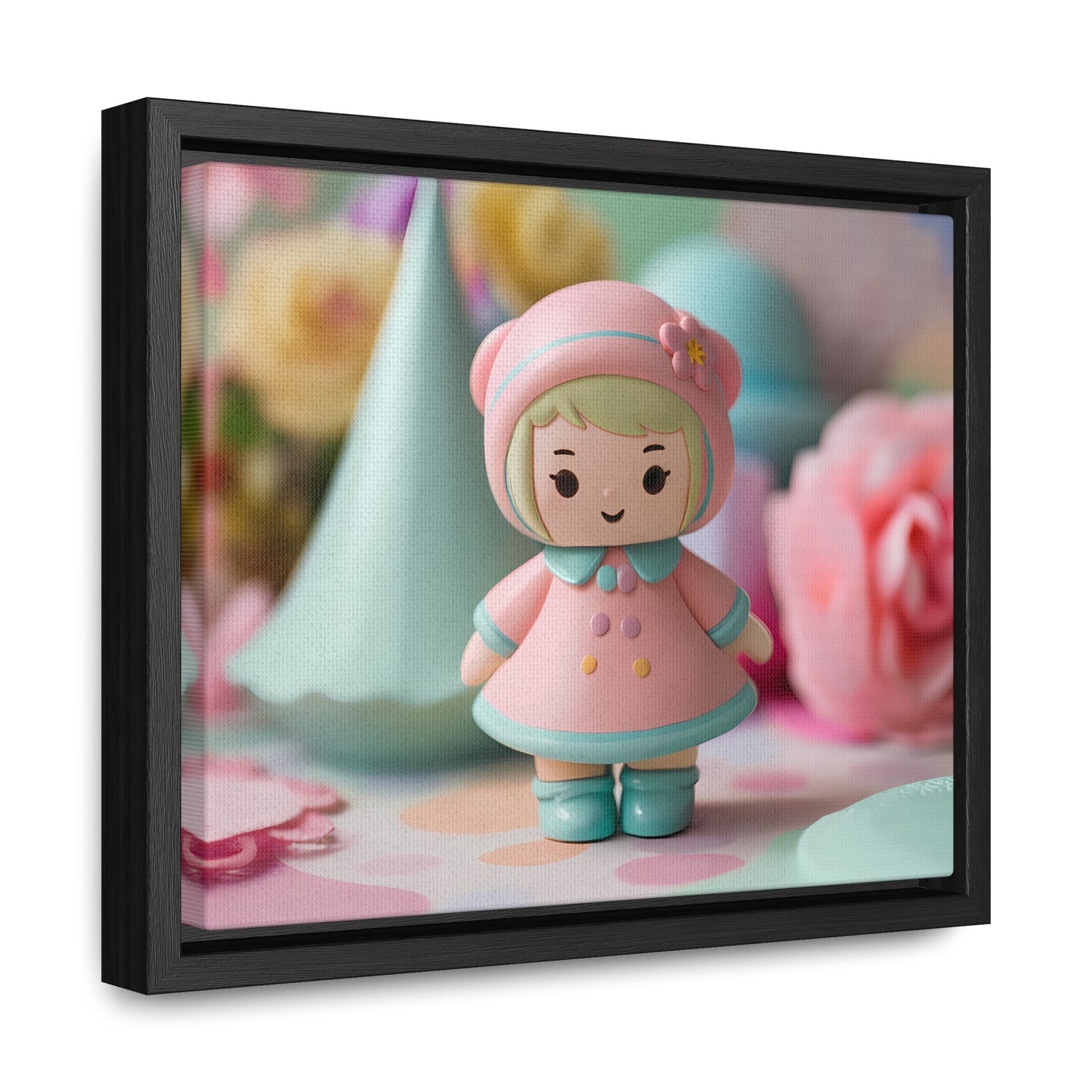 Sweet Pastel Dreamland - Gallery Canvas Wraps, Horizontal Frame