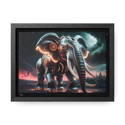 "Clockwork Titan" - Gallery Canvas Wraps, Horizontal Frame