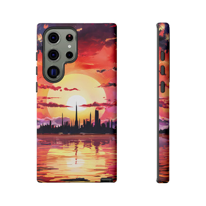 Anime Island City - Smartphone Tough Cases