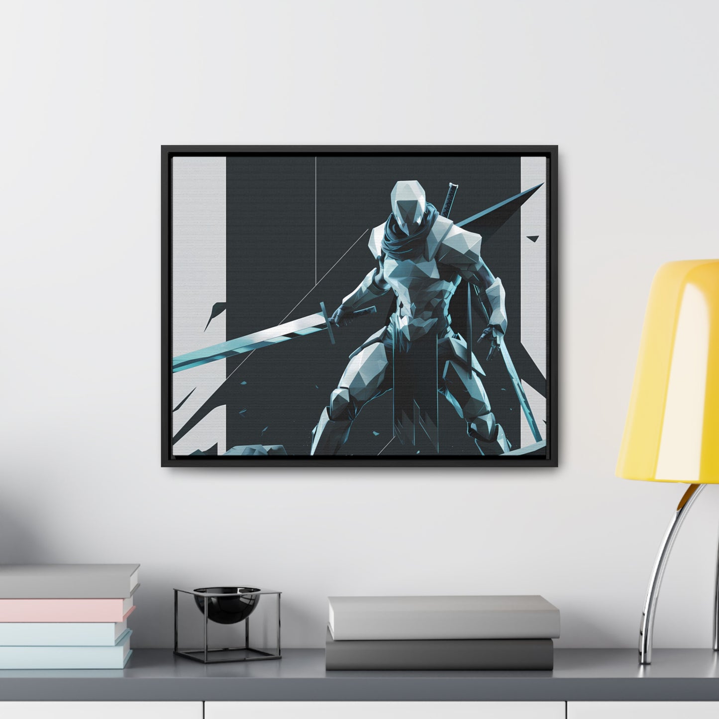 Blade of the Shattered Realm - Gallery Canvas Wraps, Horizontal Frame