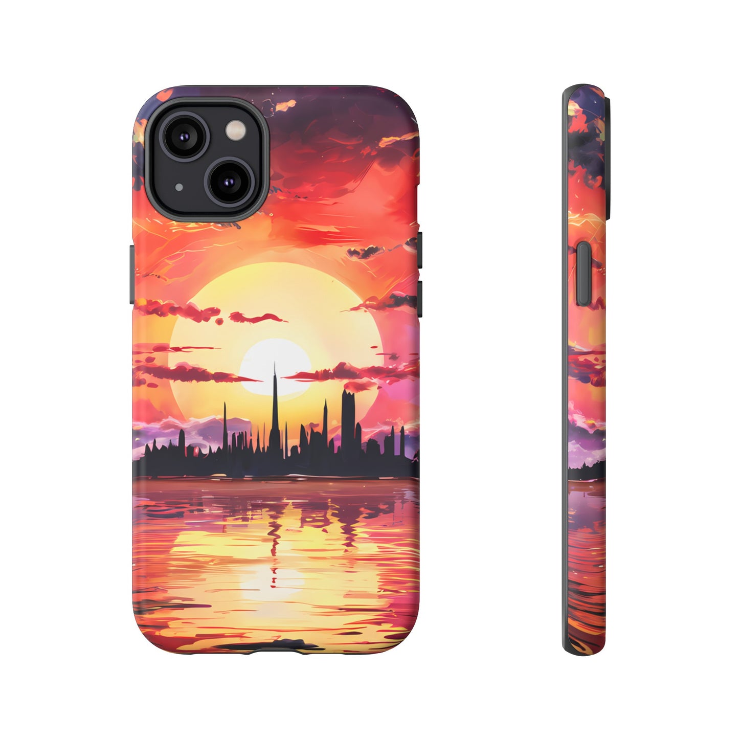 Anime Island City - Smartphone Tough Cases