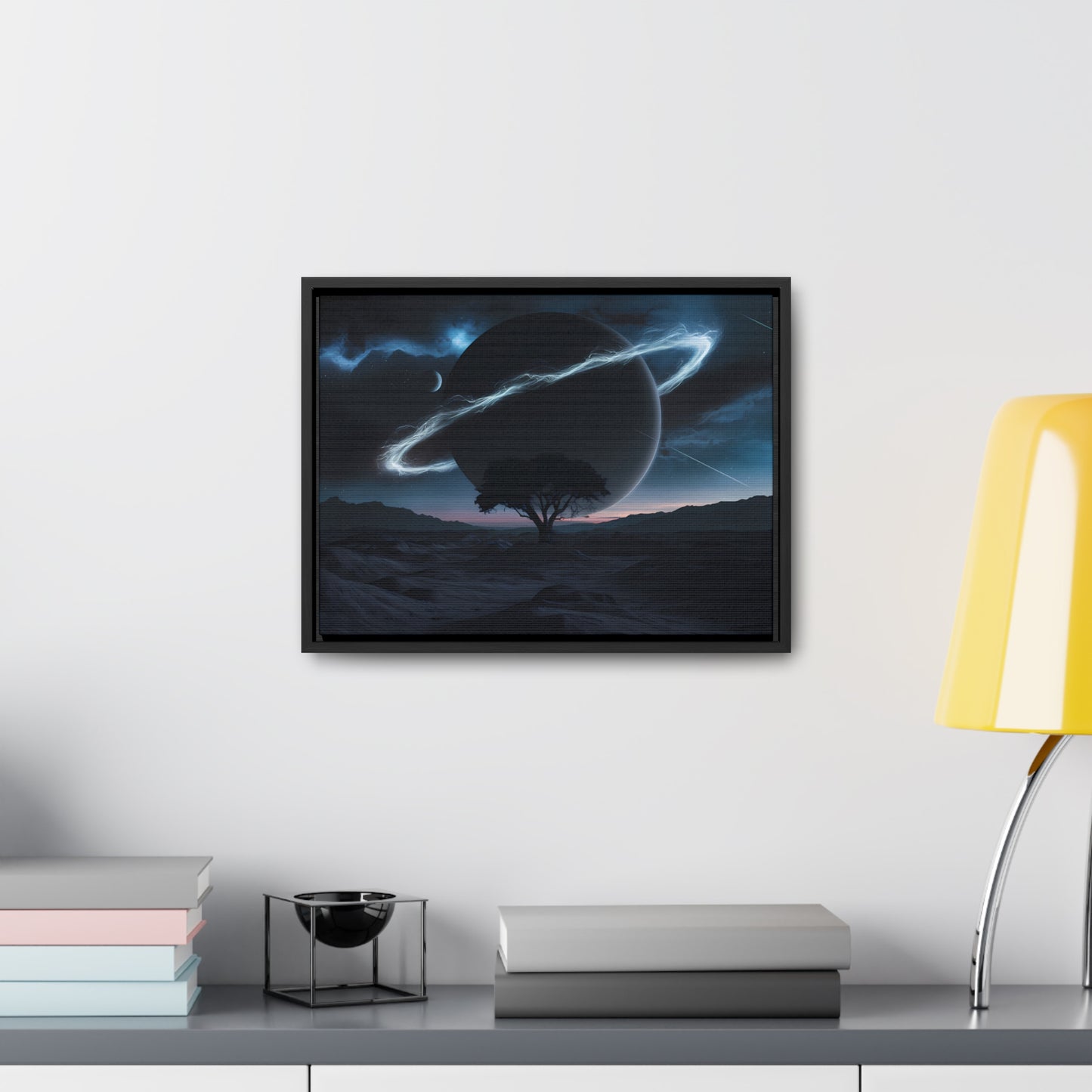 Eclipse of Eternity - Gallery Canvas Wraps, Horizontal Frame