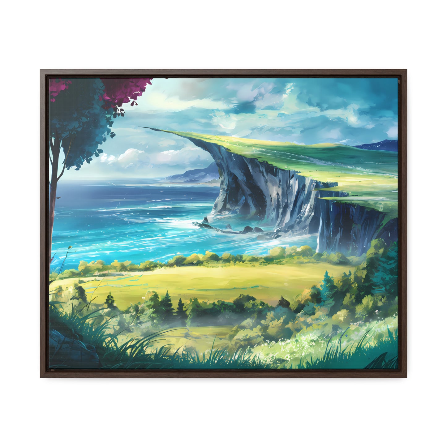 Edge of the Horizon - Gallery Canvas Wraps, Horizontal Frame