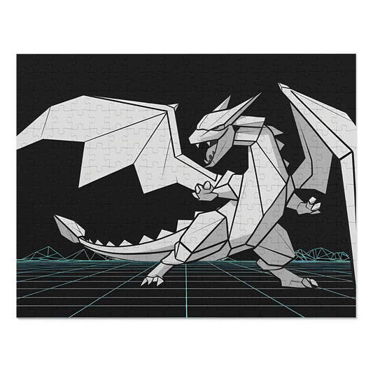 Origami Cyber Dragon - Jigsaw Puzzle (30, 110, 252, 500,1000-Piece)