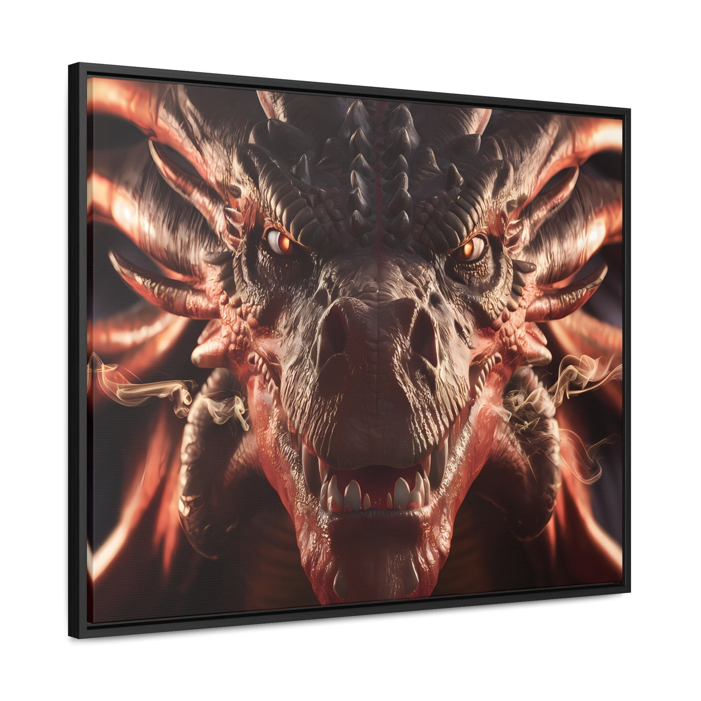 Wrath of the Inferno Dragon - Gallery Canvas Wraps, Horizontal Frame