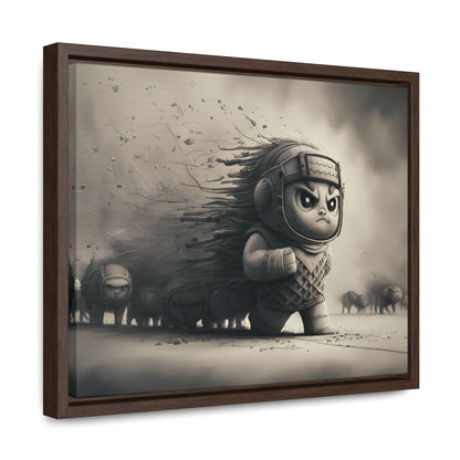 March of the Determined - Gallery Canvas Wraps, Horizontal Frame