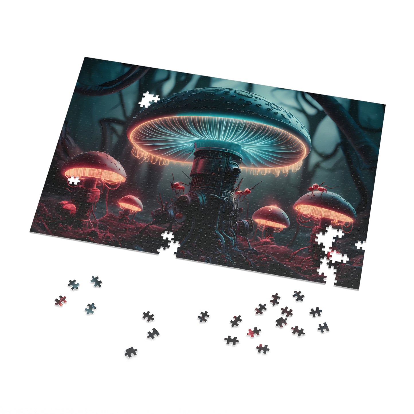 Steampunk Mushroom - Jigsaw Puzzle (30, 110, 252, 500,1000-Piece)