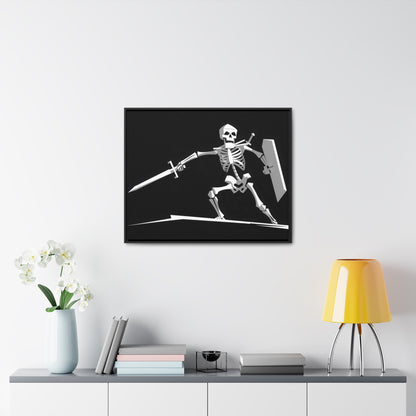 The Undead Sentinel - Gallery Canvas Wraps, Horizontal Frame