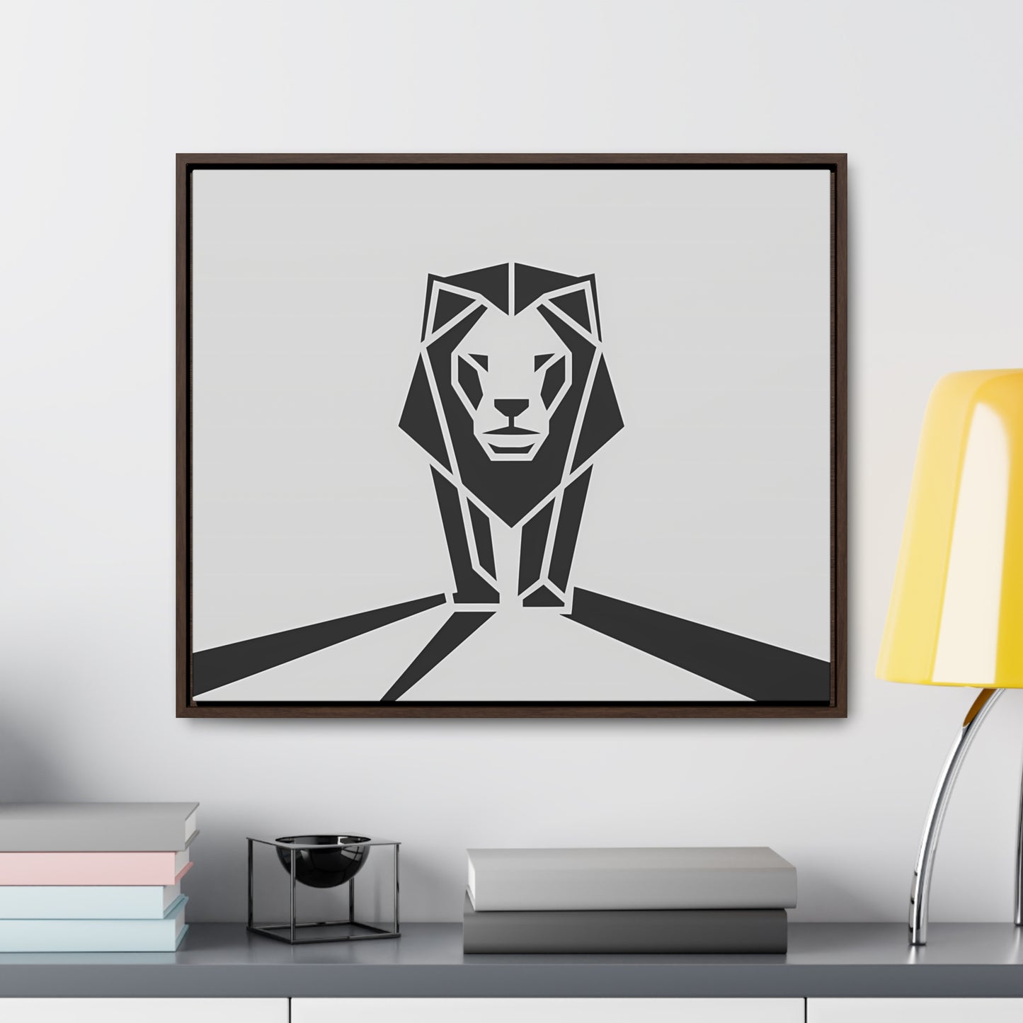 Guardian of the Pride - Gallery Canvas Wraps, Horizontal Frame