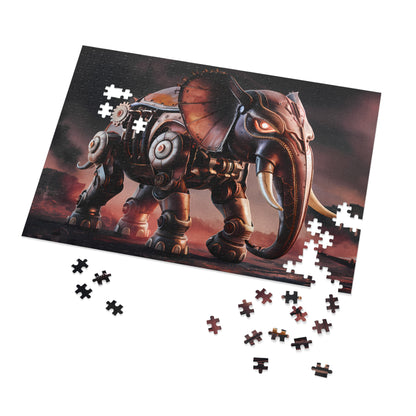 Iron Mammoth - Jigsaw Puzzle (30, 110, 252, 500,1000-Piece)