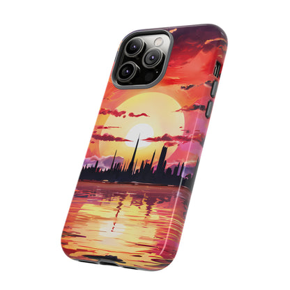 Anime Island City - Smartphone Tough Cases