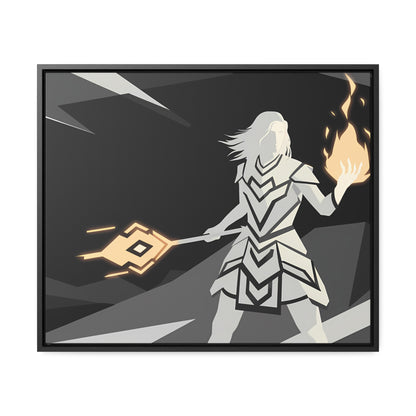 Ethereal Flamebearer - Gallery Canvas Wraps, Horizontal Frame