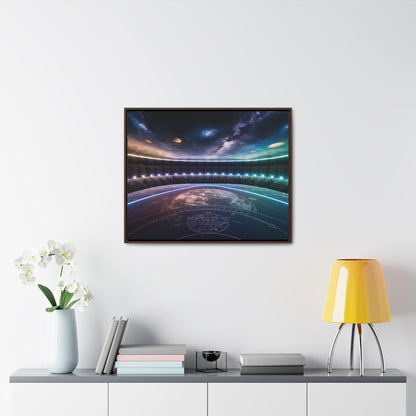 Stellar Observatory Nexus - Gallery Canvas Wraps, Horizontal Frame