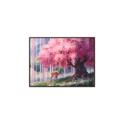 Beneath the Blossoming Canopy - Gallery Canvas Wraps, Horizontal Frame