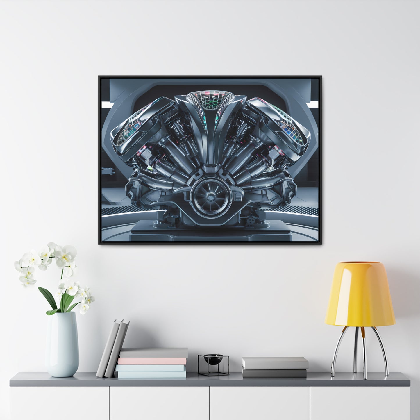 Engine of the Future - Gallery Canvas Wraps, Horizontal Frame