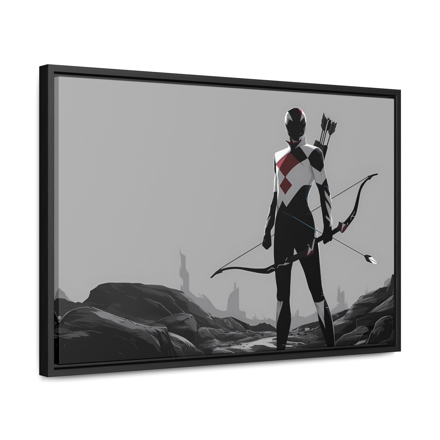 Silent Marksman - Gallery Canvas Wraps, Horizontal Frame