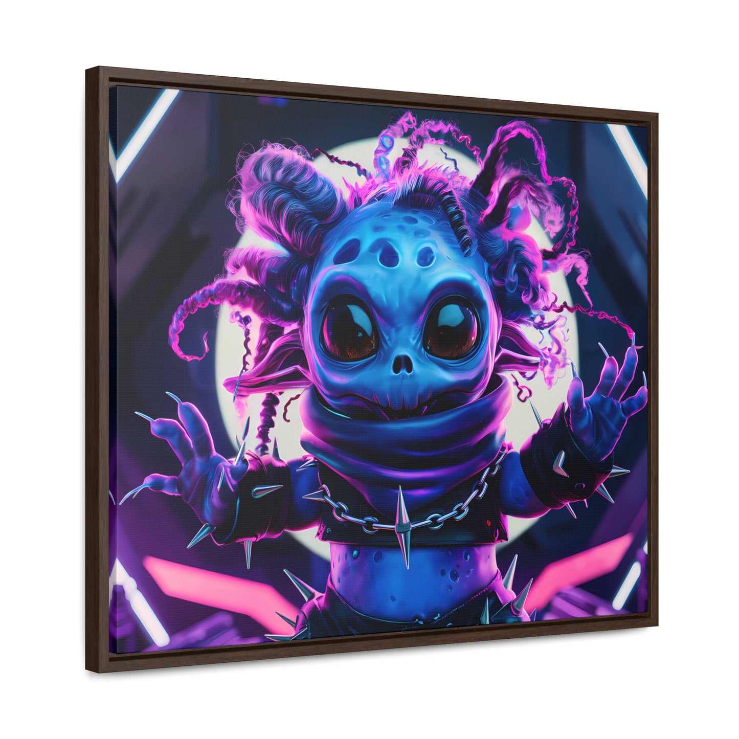 Alien Punk Starlet - Gallery Canvas Wraps, Horizontal Frame