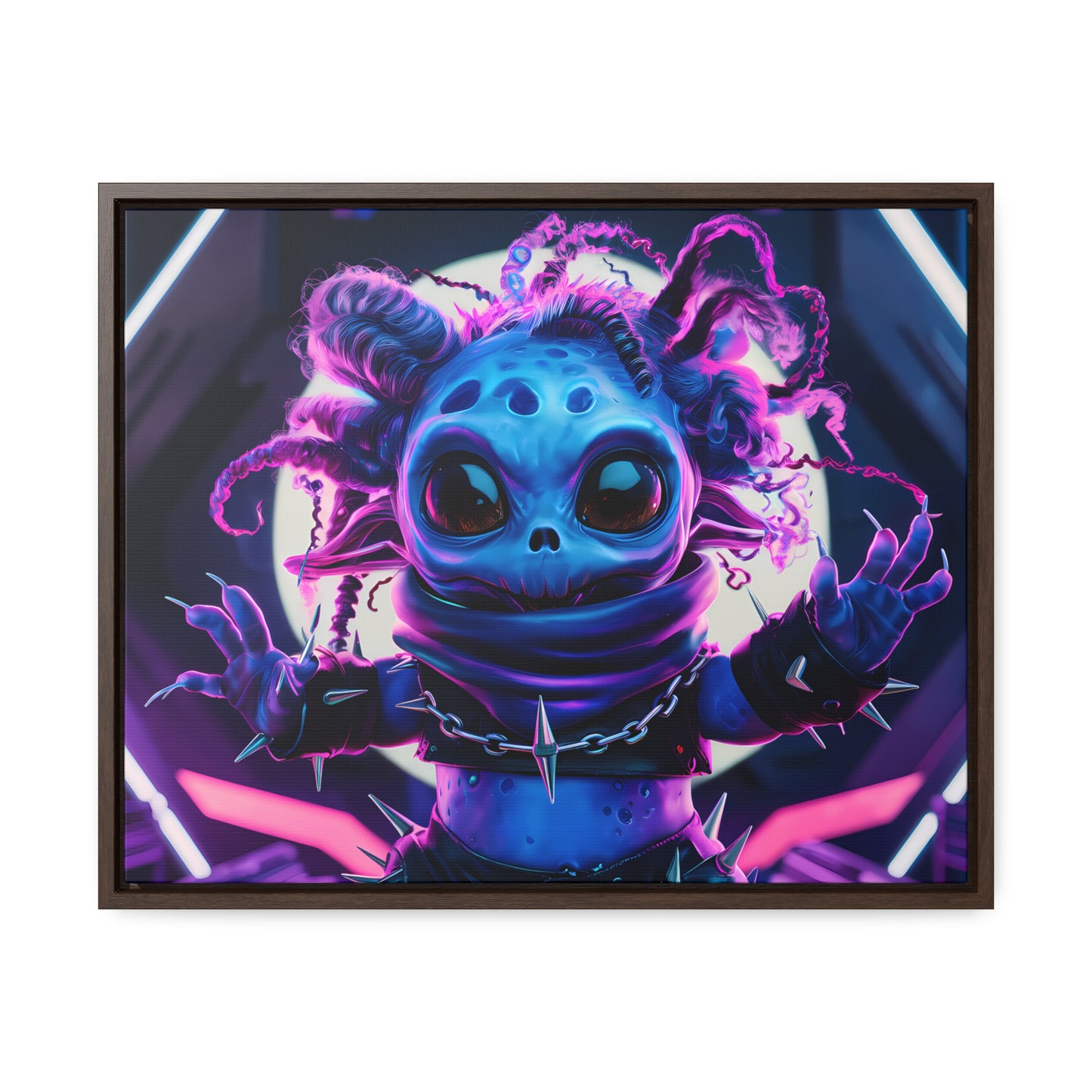 Alien Punk Starlet - Gallery Canvas Wraps, Horizontal Frame