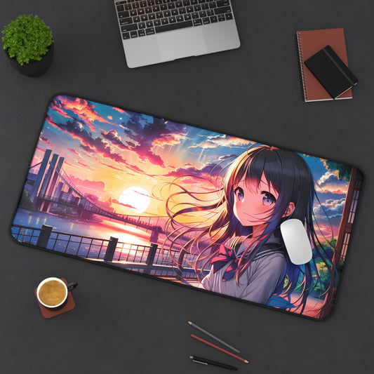 "Twilight Reflections" - Desk Mat