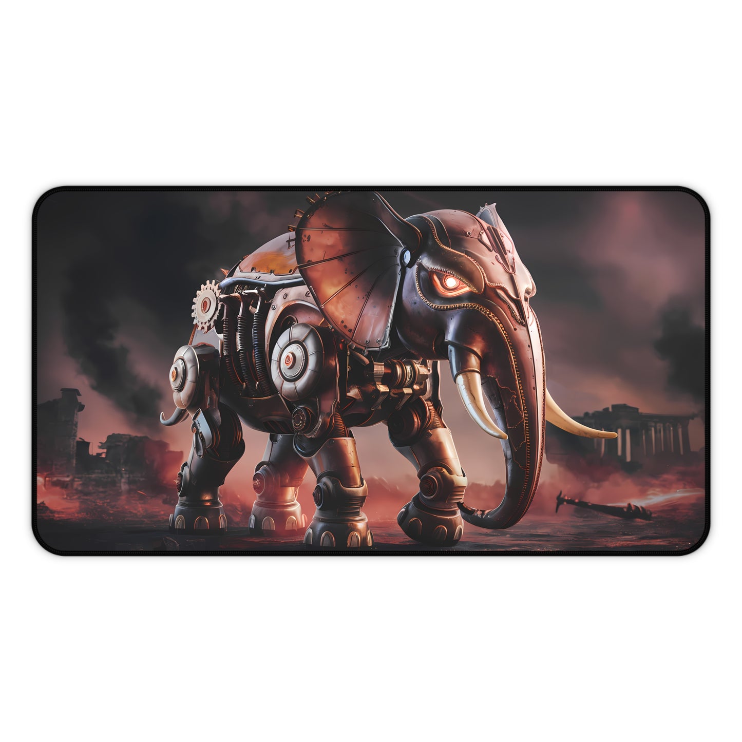 Titanium Mammoth of the Apocalypse - Desk Mat