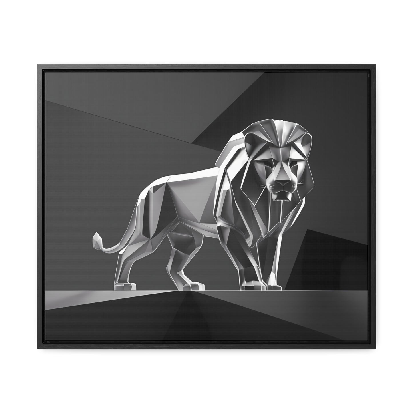 Majestic Steel Sentinel - Gallery Canvas Wraps, Horizontal Frame