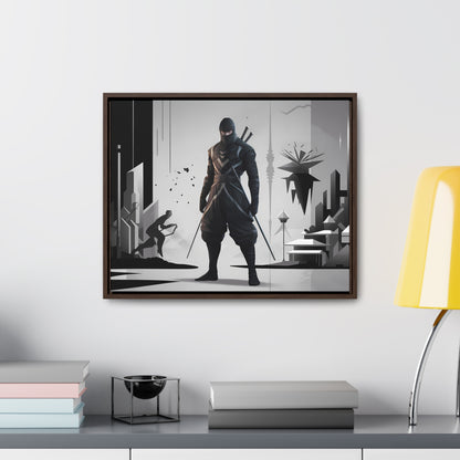 Shadowblade: The Silent Protector - Gallery Canvas Wraps, Horizontal Frame