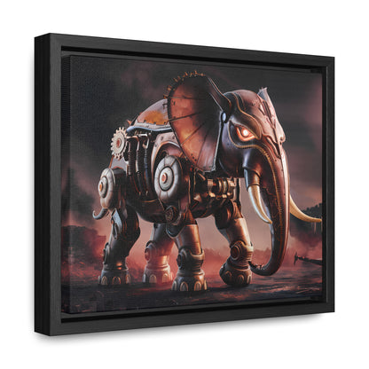 "Mechanized Titan of the Wasteland" - Gallery Canvas Wraps, Horizontal Frame