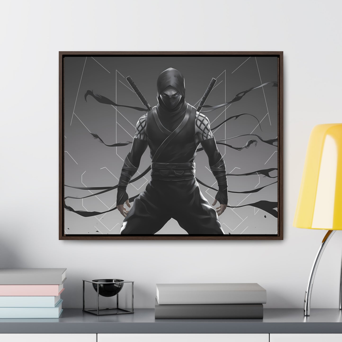 Shadowblade Sentinel - Gallery Canvas Wraps, Horizontal Frame